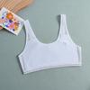 Omefen Primavera/Verão 2023 Nova Roupa Íntima Desenvolvimental para Meninas Roupa Íntima para Alunos Estágio Um Regata Respirável de Malha