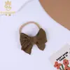 Diadema de Tela Dopamina para Niños Más Vendida en Europa y América Accesorios para el Cabello Princesa Color Caramelo Suave Nailon Delgado Diadema Fina