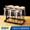 Juego de Vasos Transparentes de Vidrio para el Hogar, Resistentes al Calor y a Altas Temperaturas, para Sala de Estar, Beber Jugo, Té, Set de Vasos de Agua para Hospitalidad