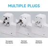 Tomada de parede sem fio conversora de bitola dos EUA, luz de noturna, plug-in de bitola europeia, plug-in de bitola britânica, painel de remendo da Arábia Saudita, fabricantes, atacado