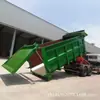 Contentor de Lixo Tipo Braço Gancho, Contentor de Lixo Montado em Veículo de Saneamento para Exterior, Contentor de Transferência de Lixo Grande de Aço Inoxidável Tipo Braço Gancho
