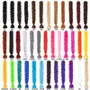 Venta al por mayor de Trenzas Jumbo de Fibra Sintética Africana para Comercio Exterior, Trenzas de Pelo de Yak a Alta Temperatura