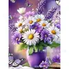 Pintura de Diamantes DIY Flor Pintada a Mano Girasol Diamantes Redondos Diamantes Completos Venta Caliente Transfronteriza Pintura Decorativa de Interior Fabricante Mayorista