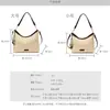 Bolso de axila retro de nicho grande para mujer, nuevo modelo 2026, bolso de mano de gran capacidad, bolso tote versátil para el día a día