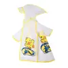 Capa de chuva infantil com estampa de desenho animado, especificamente para uso em creche e escola, adequada para meninos e meninas, proteção completa contra chuva forte, capa de chuva para caminhada