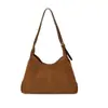 Bolsa Tote de Grande Capacidade para o Dia a Dia - Estilo Balde para Mulheres - Nova Moda Outono 2025 - Bolsa de Ombro com Textura Simples - Bolsa Transversal
