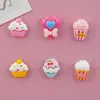 Accesorios de resina simulación de comida y juego pastel joyería diy pegamento de crema carcasa de teléfono móvil hebilla de zapato parche para taza de agua material al por mayor