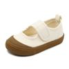Zapatos de Lona Nuevos para Niños Primavera 2026 con Velcro, Planos de Corte Bajo, Estilo Coreano, Suela Suave, Jardín de Infancia 1223