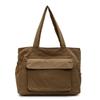 Bolsa Tote Casual Grande Capacidade Transfronteiriça para Mulheres, Nova Bolsa Simples para o Dia a Dia Outono e Inverno, Bolsa de Ombro Versátil para Estudantes