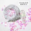 Decoraciones para Uñas con Brillo de Mariposa Aurora Artículo Caliente de Internet Accesorios Pequeños Plateados Láser Piezas para Decoración de Uñas DIY