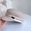 Sombrero de Equitación Plano de Lana Australiana Estilo Francés para Mujer, Gorra de Béisbol Cálida a Prueba de Frío Versátil Casual de Invierno