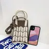 Novo design de nicho bonito dos desenhos animados Mini malha saco do telefone móvel All-match pequeno portátil Commuter Crossbody pequeno saco quadrado