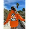 Sudadera con Capucha Estampada de Pato Donald de Dibujos Animados Transfronteriza para Mujer, Top Casual Holgado, Venta al por Mayor en Amazon