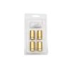Clavos Publicitarios Dorados Vidrio Acrílico Clavos Espejo Fijo Tornillos Marco de Soporte para Carteles Clavos de Vidrio