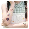 Adesivos de Tatuagem de Astronauta com Glitter para Crianças à Prova d'Água e Duradouros para Braços de Homens e Mulheres Fofos e Compactos Astronauta Foguete Planeta
