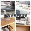 Organizador de cables debajo del escritorio, bandeja para gestión de cables, caja para organizar cables de datos debajo del escritorio de la computadora, almacenamiento para cables, enchufes, router y Wi-Fi