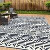 Amazon Venta al por Mayor de Fábrica Tapete de Patio Tipo Duradero a Prueba de Humedad Jardín Plástico Tapete de Patio Picnic Plástico Tapete de Camping