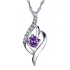 Collar Colgante Coreano de Moda Más Vendido para Mujer Cadena Corta para Clavícula a la Moda Coreana con Incrustaciones de Diamante Generación Masiva de Cabello
