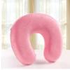 Almohada cervical en forma de U de espuma viscoelástica con joroba y bolsillo lateral, ideal para la siesta en la oficina, viajes de larga distancia o en avión.