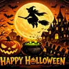 Bandeiras de Halloween Mais Vendidas da Amazon, Itens de Decoração de Atmosfera Externa de Abóbora e Bruxa de Halloween, Bandeiras de Halloween