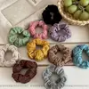 NUEVO Lazo para el Cabello de Flor ~ Anillo de Toalla Ancho de Alta Elasticidad para Cola de Caballo, Sin Marca, Sin Daño al Cabello, Cuerda para el Cabello Dulce y Colorida