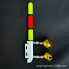 Nova luz eletrônica para vara de pesca noturna luz para vara de pesca de mar lâmpada de pesca dia e noite uso duplo luminosa à prova d'água luz para vara bastão de luz