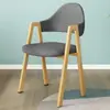 Silla Simple Escandinava Nueva con Respaldo en Forma de A Red para Restaurante Silla de Maquillaje Silla para el Hogar Silla de Escritorio para Estudiante