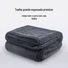Toalha de Limpeza de Carro Trançada Cuidadosamente Selecionada, Pano de Microfibra Absorvente, Espessado, Não Deixa Marcas, Toalha Especial para Lavagem de Carros