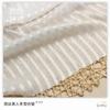 En stock venta directa oro blanco seda plata seda tira de belleza gasa crepé ligero transparente ligero poliéster georgette tela brillante