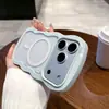 Popular funda magnética 2 en 1 con patrón de ondas, adecuada para Apple 18PROMAX, moderna 16/15, anticaída 11