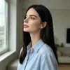 Venta al por mayor de fábrica peluca europea y americana para dama cabello largo lacio medio largo comercio exterior seda de alta temperatura tocado amazon Amazon