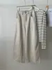 Pantalones Casuales de Pierna Ancha de Algodón Tencel Estilo Coreano para Mujer 2026 Otoño Corte Relajado Piernas Amplias Adelgazantes Cintura Alta Largo Hasta el Suelo Pantalones Yamamoto