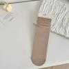 Nuevos calcetines de mujer de media pantorrilla de color caramelo, cómodos y apilados, sencillos y combinables, estilo universitario JK