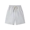 Shorts Masculino Plus Size Reto Solto Versátil Estilo Coreano Estilo de Hong Kong Tendência Ins Cor Sólida Calça Média Shorts para Esportes Basquete