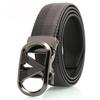 Hongsheng [cinto de verificação] cinto de fivela automática masculino cinto de letras negócios lazer leve luxo cinto de couro masculino