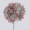 Flores Artificiales, Hortensia Bella, Decoración de Fondo para Salón de Bodas, Flores Artificiales para Sala de Estar, Flores Falsas, Venta al por Mayor desde el Fabricante