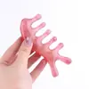 Pente de Massagem Calmante para Meridianos da Cabeça Raspagem Ponto de Acupuntura Couro Cabeludo Terapia do Couro Cabeludo Massageador Pente de Meridianos Pente de Lifting Facial