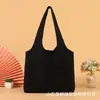 Chaleco de Lona para Comercio Transfronterizo en Stock, Liso, Moderno, Chaleco de Lona de Gran Capacidad para Compras de Niñas, Tienda del Fabricante