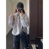Jaqueta de Algodão Quente Graphene Três Provas de Alta Qualidade com Capuz Roupa Externa Grossa Feminina 26 Outono/Inverno Novo H091912