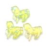 Hoja de Resina Transparente de Dibujos Animados de Unicornio Imitación Material para Diademas Infantiles Accesorios para el Cabello Accesorios de Joyería de Resina