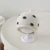 Sombrero para niños, gorro tejido de copo de nieve para chupete de bebé, gorro tejido para bebé, gorro de protección para los oídos de otoño e invierno