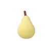 Huevo de Belleza de Mango Huevo de Maquillaje de Fruta Huevo de Esponja sin Látex Remojado en Agua Aumento Maquillaje Borla para Polvo Uso Dual Seco y Húmedo Huevo de Esponja de Fruta