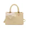 2026 Verano Nueva Moda Elegante Texturizado Simple Diseño de Nicho Versátil Bolso de Hombro Cruzado Pequeño Cuadrado