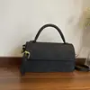 Bolso Casual tipo Baguette de Mano para Mujer 2025 Otoño Nuevo Lujo Accesible Color Contrastante Textura de Alta Calidad Bolso de Hombro Único Cruzado