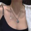 ¡Esconder! Collar de caramelos arcoíris con forma de gota de agua, adecuado para el verano, accesorios de nicho para mujer, cadena de clavícula Spice Girl, dulce y genial para celebridades de Internet.