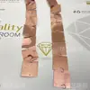 Decoração de Casamento em Shopping de Hotel Cor Dourada Prateada 5cm 5cm Quadrado Fio de Lantejoulas Cortina de Lantejoulas