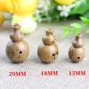 Pagoda de tres vías de madera de ala de pollo como sándalo dorado, cuentas de Buda para bricolaje, accesorios de rosario, material, sombrero de Buda, calabaza, cabeza, fábrica al por mayor