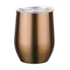 Swig12oz Casca de Ovo Copo por dentro e por fora 304 aço inoxidável Térmica a Vácuo copo taça de vinho tinto carro em forma de U Barriga Grande Copo de Ovo