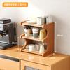 Estante de Almacenamiento de Escritorio Estante de Almacenamiento Multicapa Estantería Suministros de Cocina Oficina Hogar Soporte para Tazas Cosas Buenas para el Hogar Estante de Almacenamiento