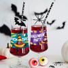 Nueva pegatina europea y americana para botella de agua de Halloween, decoración de festival de fantasmas y terror, etiqueta para copa de vino, decoración para botella de bebida